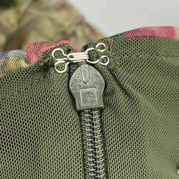 Aliava Women’s Hayley Off-Shoulder Floral Mesh Midi Dress Size S Multicolor - Picture 6 of 11